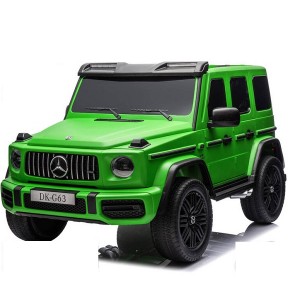 Mercedes Benz G63 AMG elektrinis džipas 4x4 24V 800W (Žalias-Lakuotas)